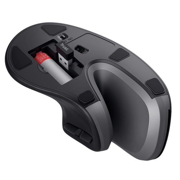 Mouse Wireless Ergonomico Verticale Verro – 60 Gradi, DPI 600-1600, Portata 10 m - Trust