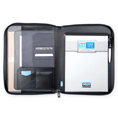 Portablocco City Time in Tessuto con Chiusura a Zip – 3 Colori