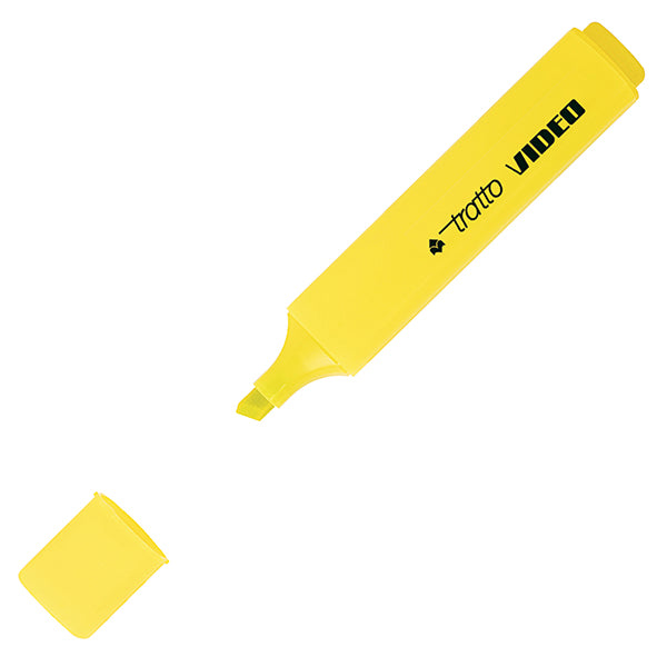 Evidenziatore Tratto Video Pastel – Confezione 12 Pezzi - 4 colori disponibili - Fila