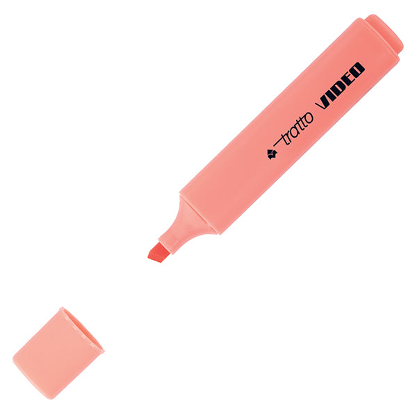 Evidenziatore Tratto Video Pastel – Confezione 12 Pezzi - 4 colori disponibili - Fila