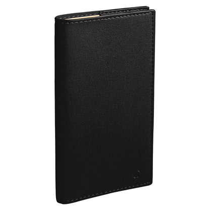 agenda settimanale planital 2027 - c/spirale - 8,8 x 17 cm - copertina soho - nero - Quo Vadis