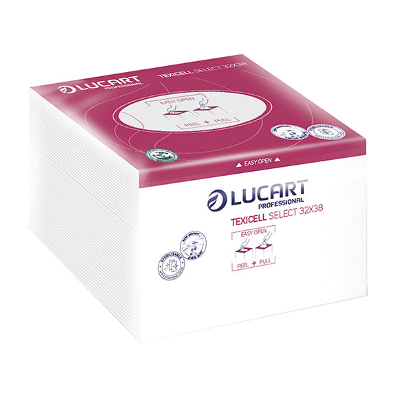 Panni multiuso Texicell Select - 32x38 cm - conf. 55 pezzi - Lucart