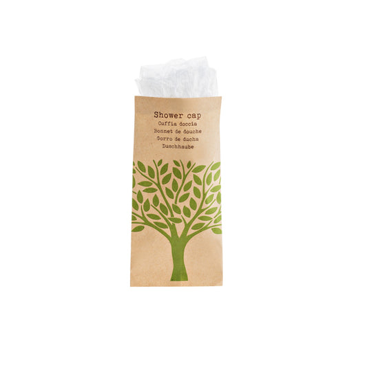 CUFFIE DOCCIA LEONE IMBUSTATE LINEA CORTESIA NATURA CONF. 50 PEZZI