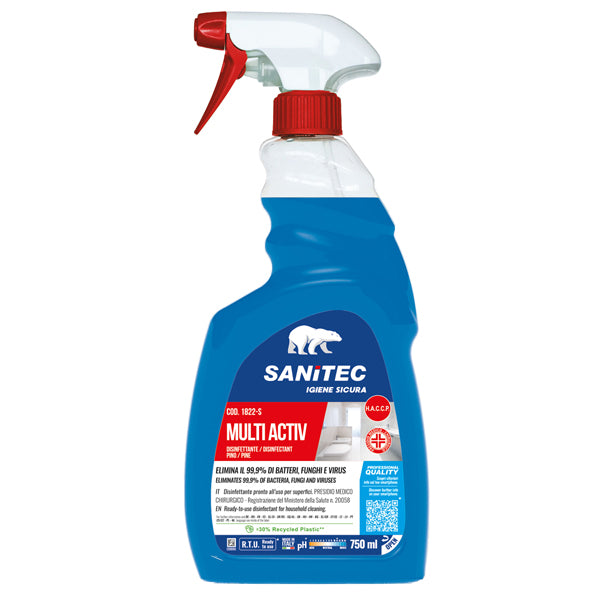 COMUNITA' E SERVIZI- COD 91733- DETRGENTE DISINFETTANTE BAGNO - 750 ML.