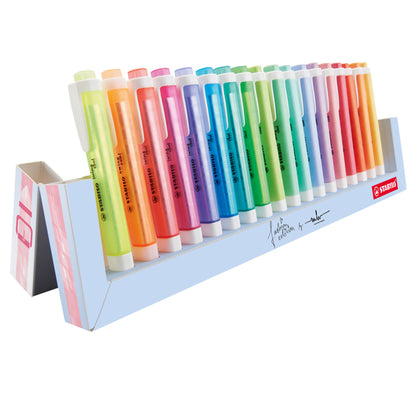 Evidenziatori Swing Cool Pastel, deskset 18 pezzi – Stabilo