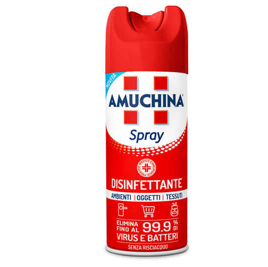 Spray disinfettante Amuchina ambienti oggetti e tessuti 400ml – Amuchina Professional