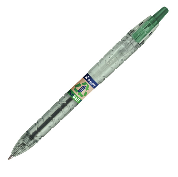 Penna a Sfera B2P Ecoball BeGreen a Scatto 1,0mm – 4 Colori – Conf. 10 pezzi – Pilot