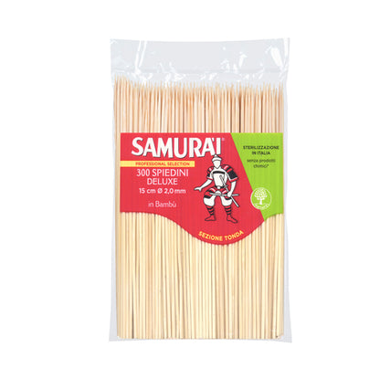 HORECA- COD 94957- SPIEDI DELUX BAMBU' SAMURAI PARTY