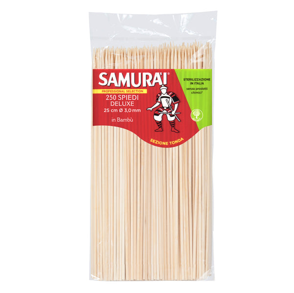 HORECA- COD 94957- SPIEDI DELUX BAMBU' SAMURAI PARTY