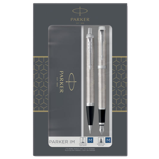 GIFT SET PARKER STILOGRAFICA + SFERA IM STAINLESS
