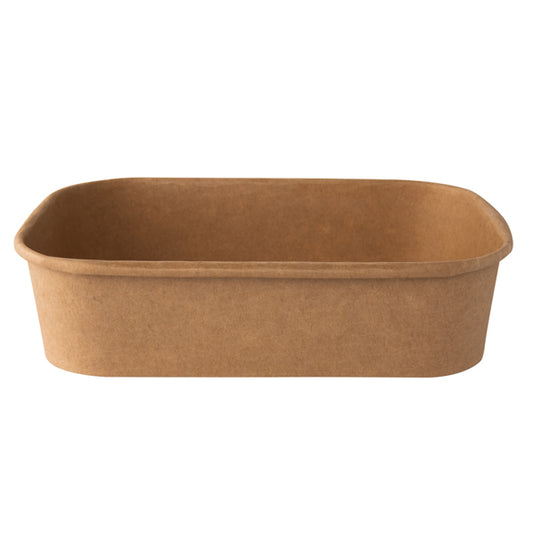 Bowl Monouso Rettangolare Conf. 50 Pz 500 e 750 ml - Signor Bio