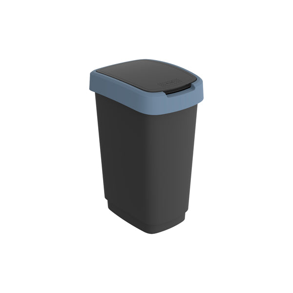 pattumiera con coperchio basculante - 50 L - 40,1 x 29,1 x 60,2 cm - PPL