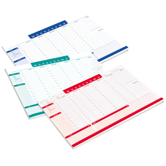 DESK PLANNER PIGNA MONOCROMO 42X29,5