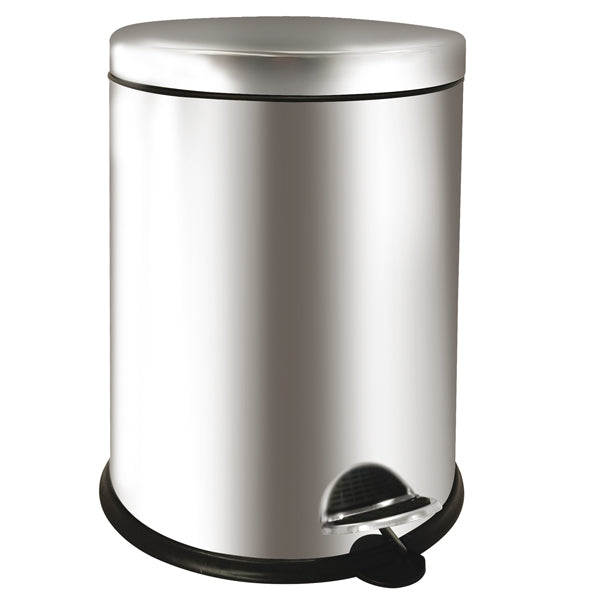 Pattumiera a pedale Bin Basic 12L acciaio inox – Medial