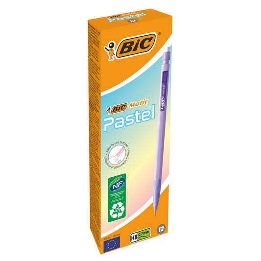 portamine bic pastel fusto green 