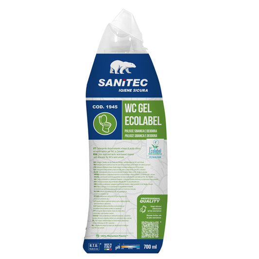 Detergente Disincrostante WC Gel Green Power Fresco Sanitec 700 ml