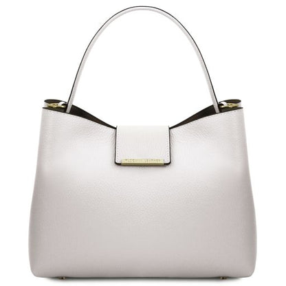 Borsa Secchiello Clio – Pelle Martellata | Semi-Rigida | 31x24x15,5 cm - Tuscany Leather