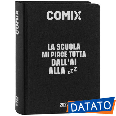 Diario agenda scolastico 16 mesi mini 11x15,3 Comix 2026-2027