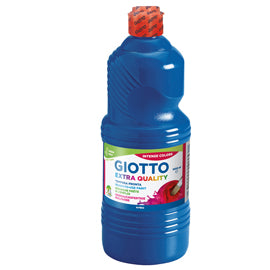 Tempera Flacone 1000 ml Pronta all'Uso Coprente Lavabile Tappo Dosatore 14 Colori – Giotto