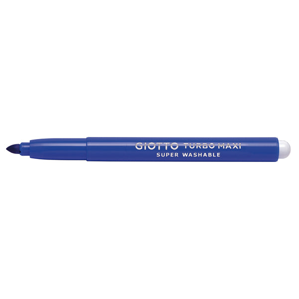 Pennarelli Turbomaxi Punta 5mm 12 Pezzi Monocolore – Giotto