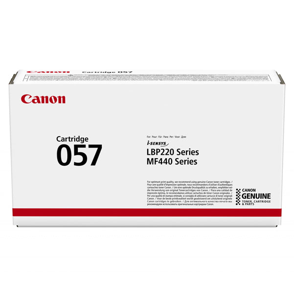 Toner originale Canon 057 nero - 3009C002 - 3.100 pag - Canon