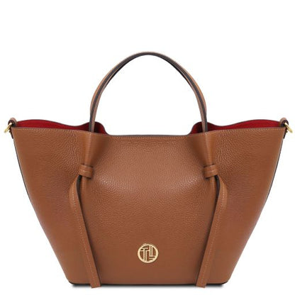 Borsa Shopping Legame – Pelle Martellata | Organizer Estraibile | Formato A4 - Tuscany Leather