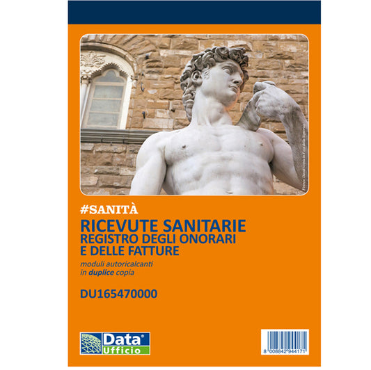 MODULISTICA- COD DU165470000-BLOCCO RICEVUTE SANITARIE 50/2