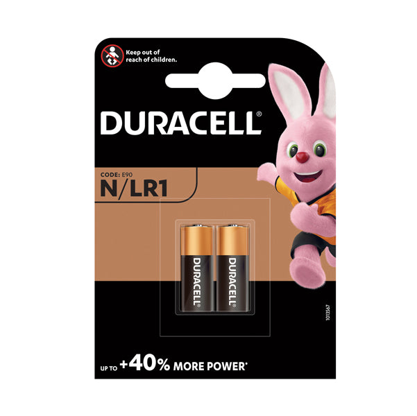 CANCELLERIA-COD DURAMN9100-2- PILE DURACELL 1,5 V- MN9100- BLISTER DA 2 PEZZI