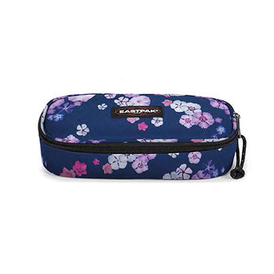Astuccio Tombolino Eastpak Oval Single - Floral Bloom Navy