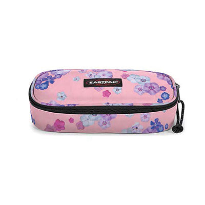 Astuccio Tombolino Eastpak Oval Single – Floral Bloom Pink