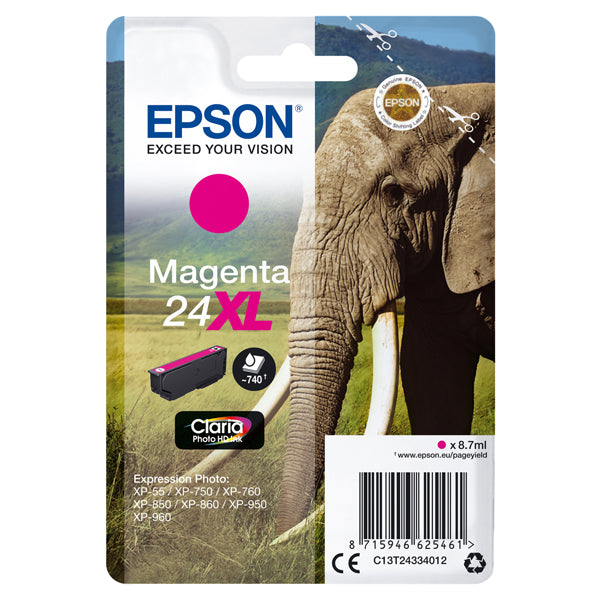 Cartuccia originale Epson serie 24XL