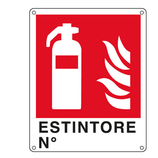 Cartello Segnalatore – Estintore N.