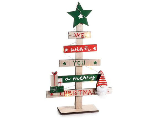 COD F514993- ALBERO DI NATALE IN LEGNO