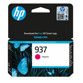 Cartuccia Originale HP 937 – Nero, Ciano, Magenta, Giallo
