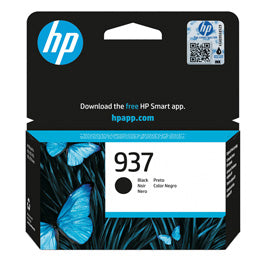 Cartuccia Originale HP 937 – Nero, Ciano, Magenta, Giallo