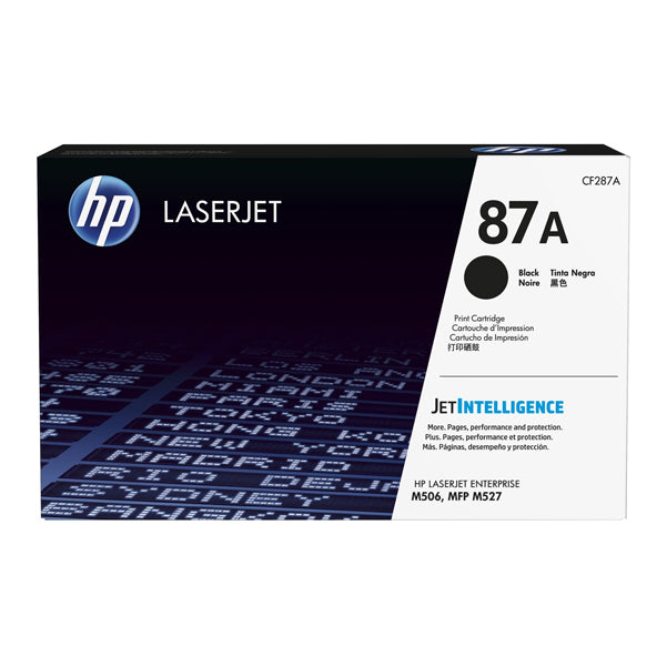 Toner nero LaserJet originale 87A – HP