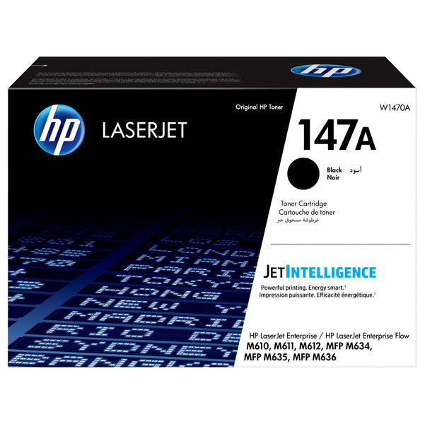 Toner originale nero HP 147A W1470A 10.500 pag – HP