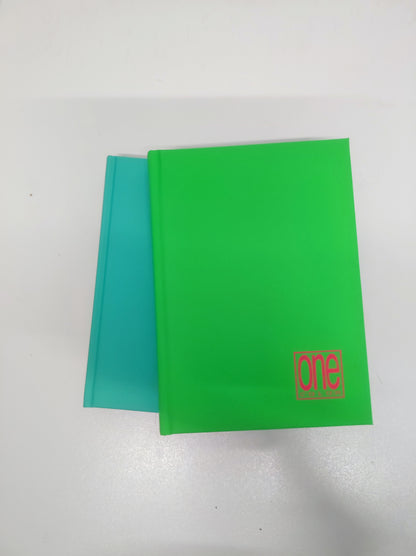 Diario agenda femminile non datato Soft Touch, Verde Prato e Tiffany - Blasetti