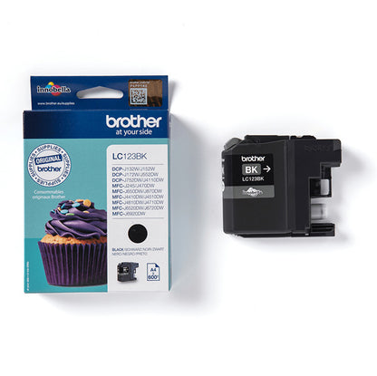 INK NJET- COD LC123BK- CARTUCCIA BROTHER