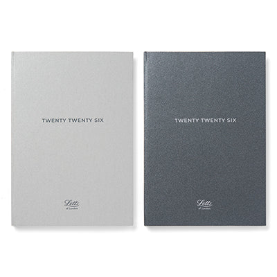 AGENDA LETTS SETTIMANALE A5 FULL YEARS TITANIUM 2026