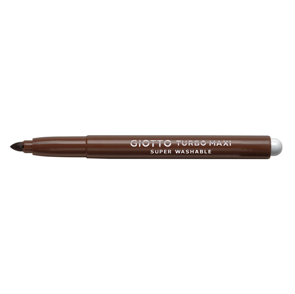Pennarelli Turbomaxi Punta 5mm 12 Pezzi Monocolore – Giotto
