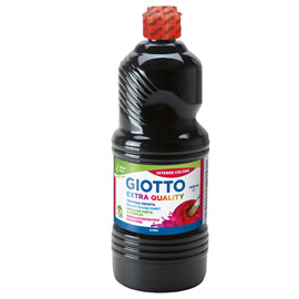 Tempera Flacone 1000 ml Pronta all'Uso Coprente Lavabile Tappo Dosatore 14 Colori – Giotto