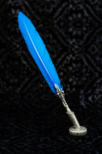 PENNINO DA SCRITTURA IN VERA PIUMA NATURALE -SET CALLIGRAFIA N.1