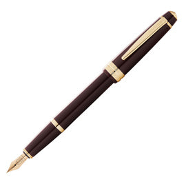 Penna Stilografica CROSS Bailey Light Punta M Resina Lucida 3 Colori