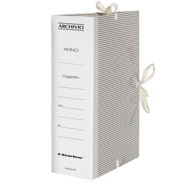 Faldoni con Lacci Incollati 35x25 cm 6 Dorsi Conf. 25 pz Starline