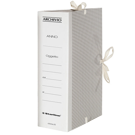 Faldoni con Lacci Incollati 35x25 cm 6 Dorsi Conf. 25 pz Starline
