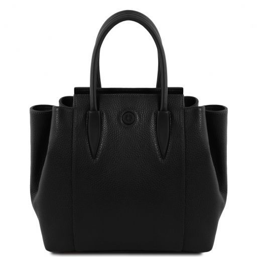 Borsa Tote Tulipan – Pelle Martellata | Notebook 13,3" | 3 Scomparti - Tuscany Leather