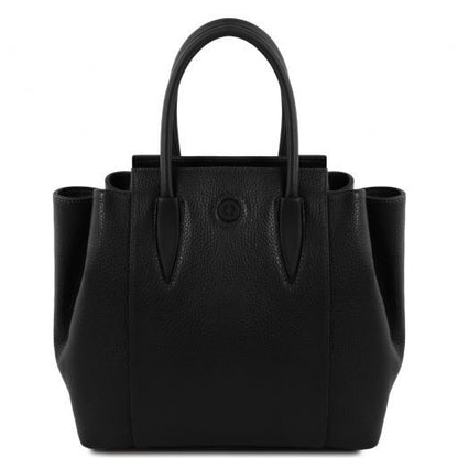 Borsa Tote Tulipan – Pelle Martellata | Notebook 13,3" | 3 Scomparti - Tuscany Leather