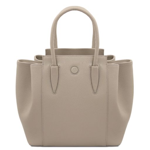 Borsa Tote Tulipan – Pelle Martellata | Notebook 13,3" | 3 Scomparti - Tuscany Leather