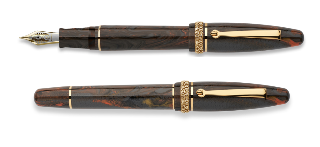 Penna Stilografica Ultra Ogiva Golden Age 2.0 4 Finiture Made in Italy – MAIORA